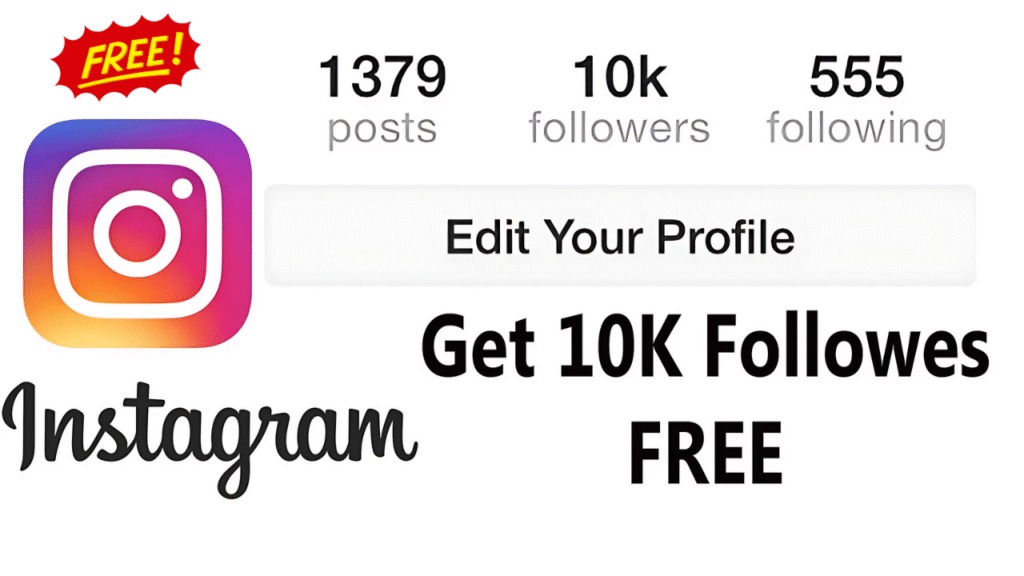 10K Free Instagram Followers
